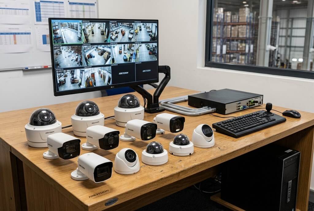 CCTV Camera Installation (12 Camera System)