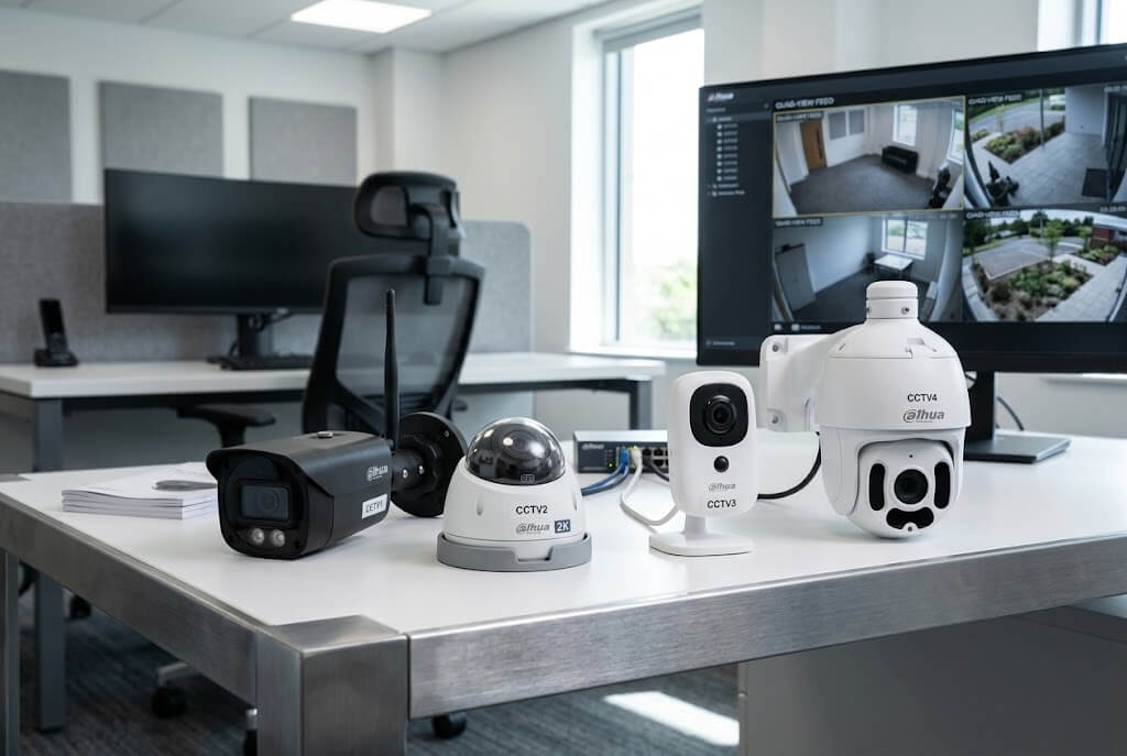 IP Camera Installation (4-Camera System)