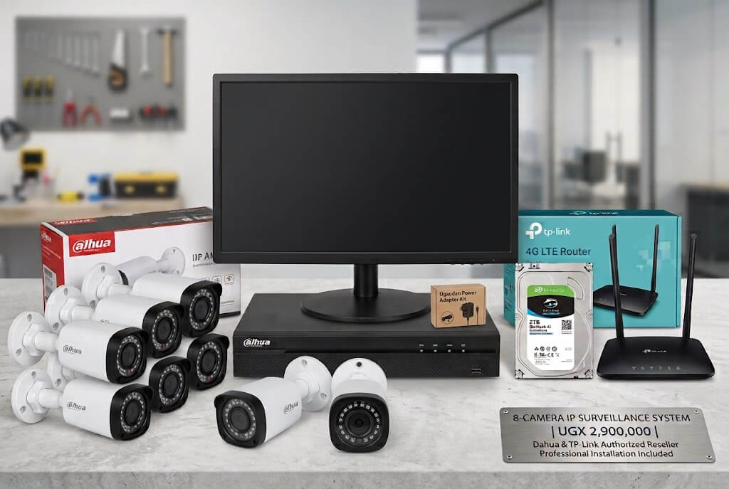 IP Camera Installation (8-Camera System)
