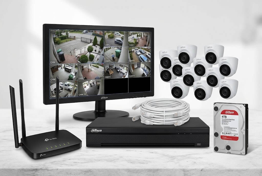 IP Camera Installation (11-Camera System)