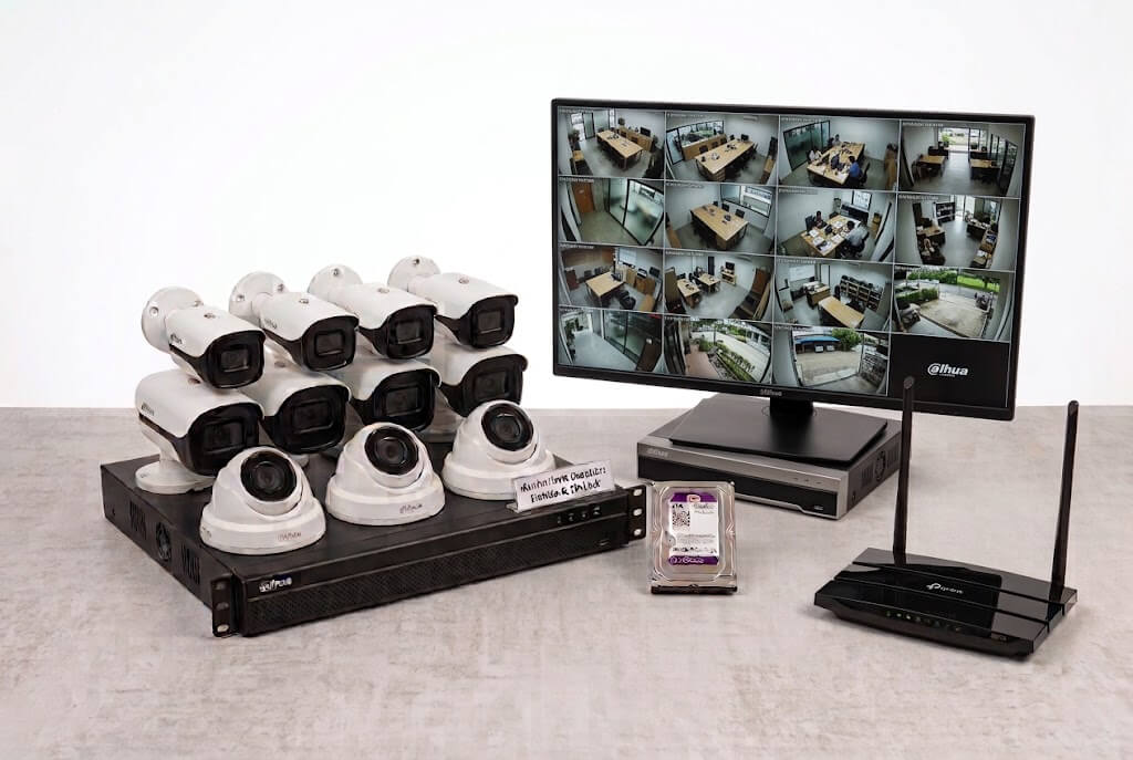 IP Camera Installation (15-Camera System)